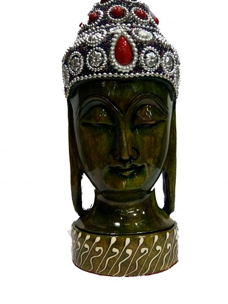 Buddha Head (Green)