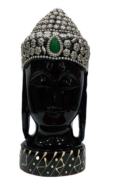 Buddha Head (Black)